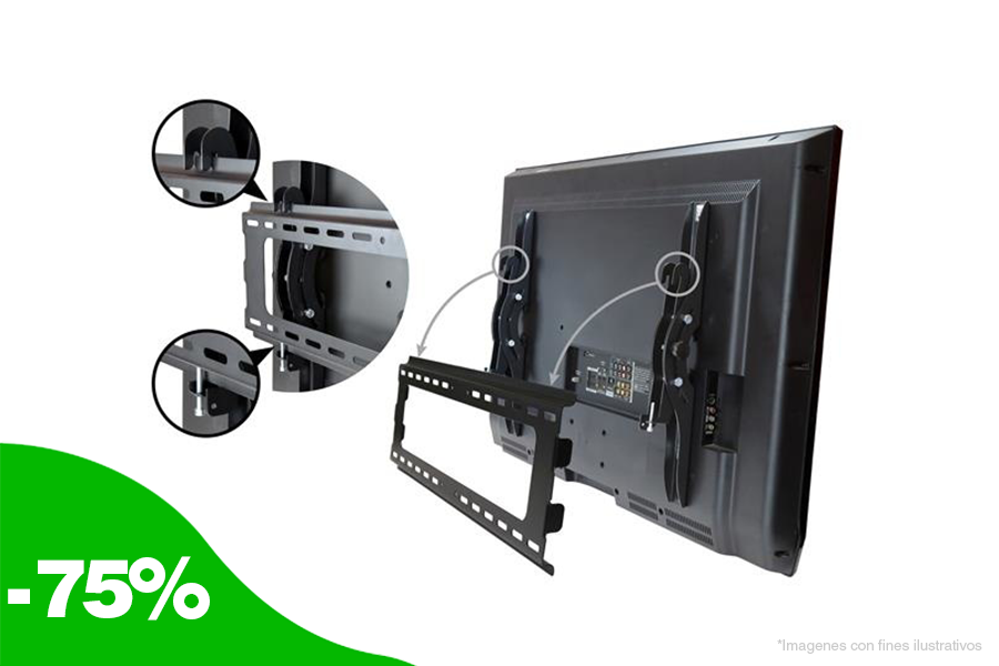 Bracket para TV de 26” a 63” Guateclic