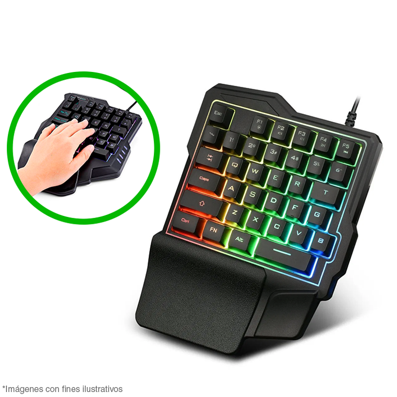 TECLADO COMPACTO GAMER